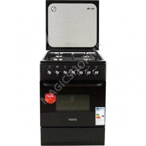 Aragaz combinat Vesta GC-E6060i/BL/EUR NG Aragaz combinat Vesta GC-E6060i/BL/EUR NG